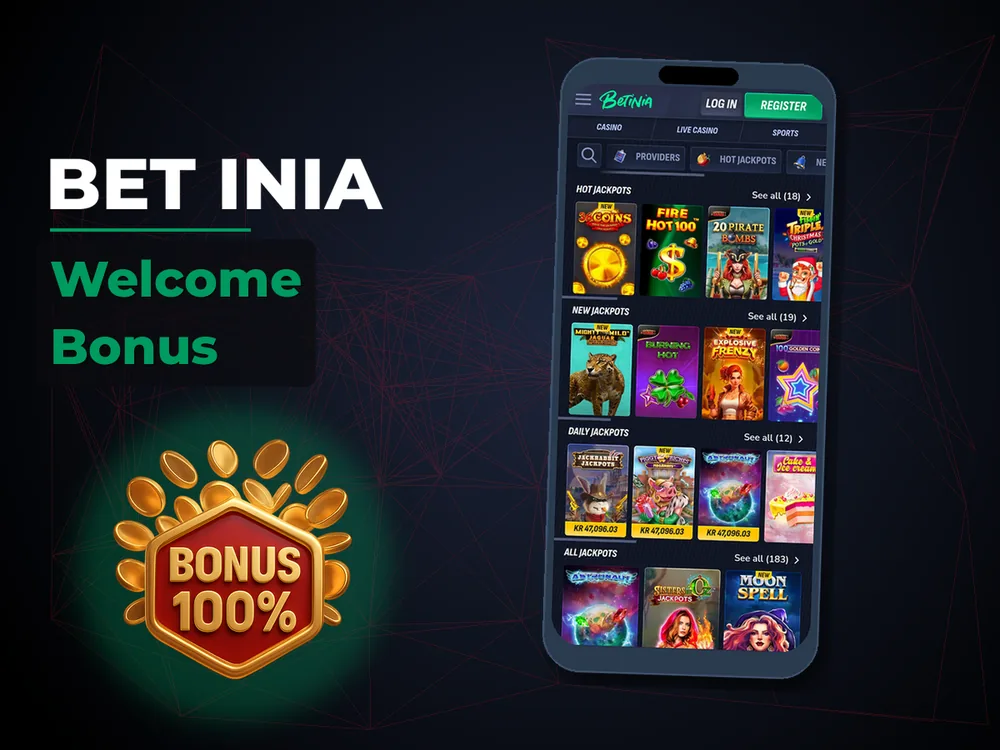 Bet Inia - Welcome Bonus
