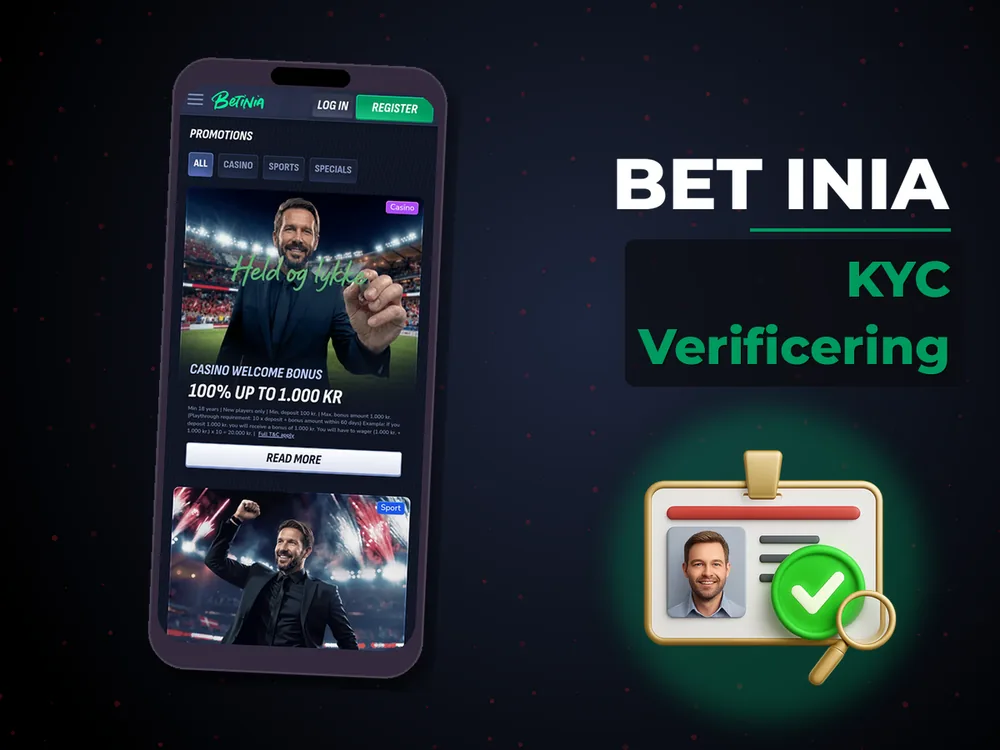Bet Inia - KYC Verificering