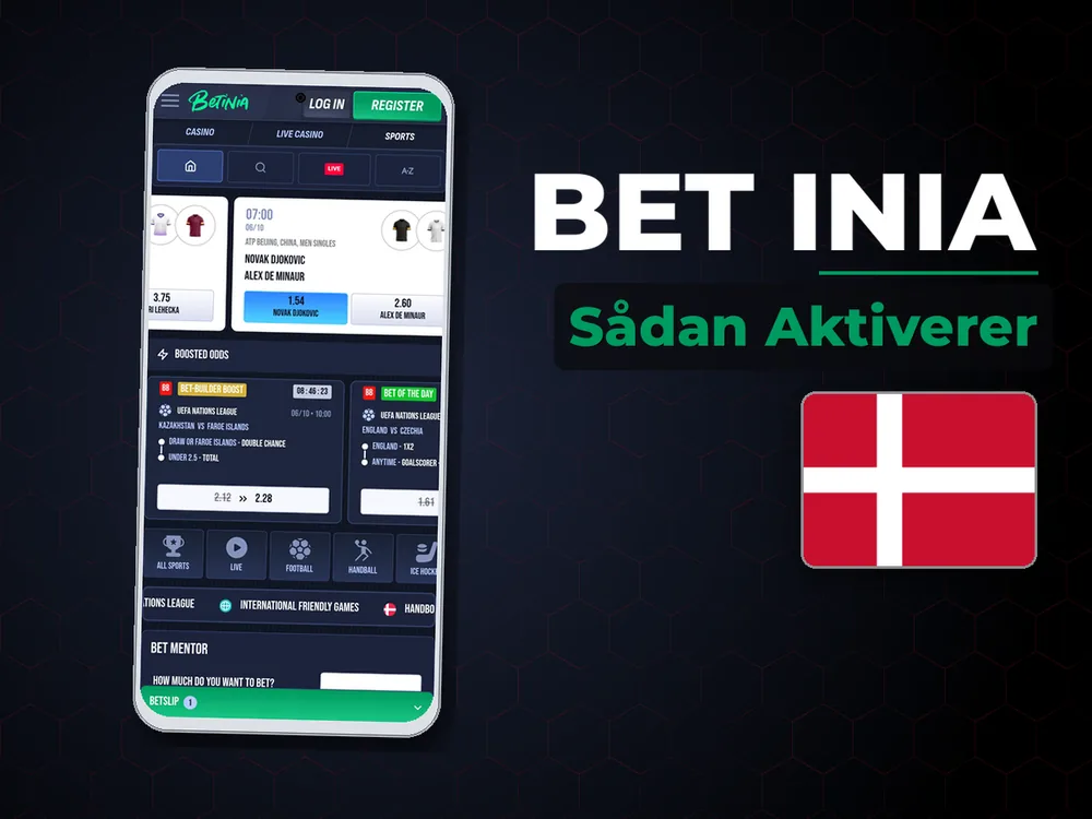 Bet Inia - Sådan Aktiverer