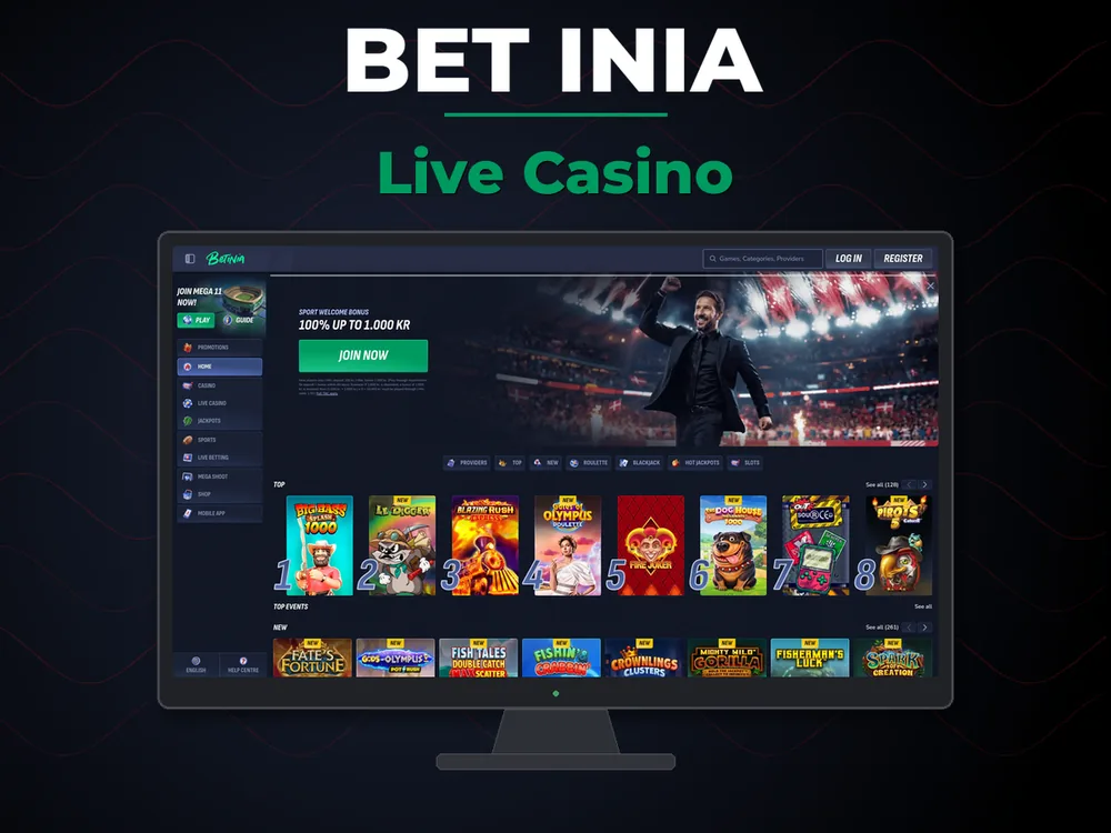 Bet Inia - Live Casino