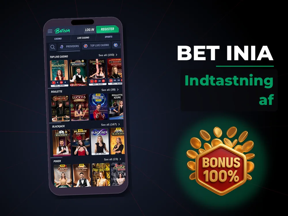 Bet Inia - Indtastning af