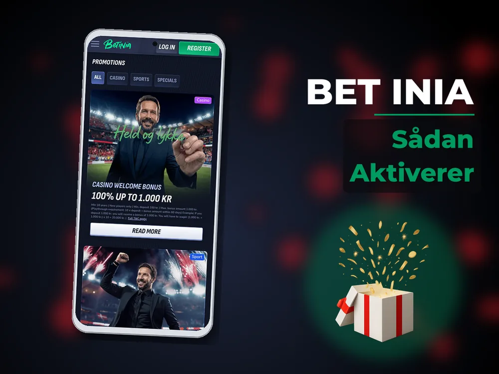 Bet Inia - Sådan Aktiverer