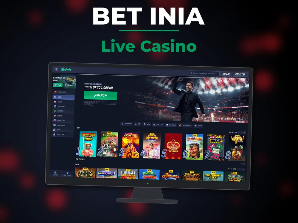 Bet Inia - Live Casino